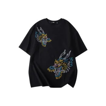 Pin Li T Shirts Men Black
