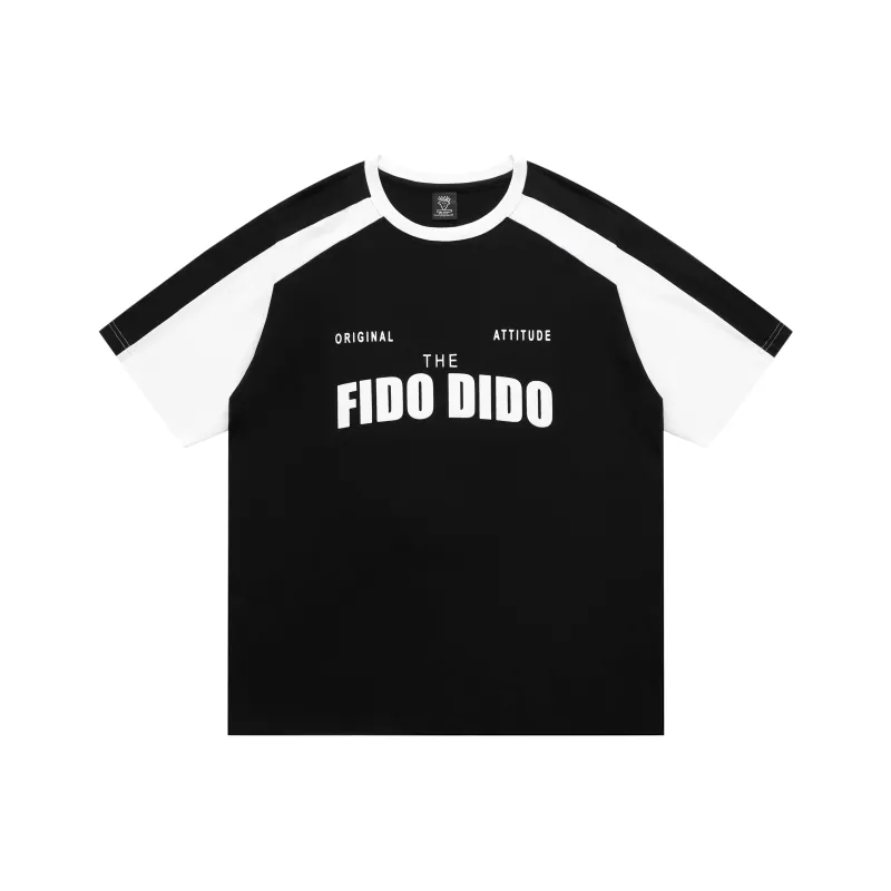FIDO DIDO Short Sleeved T Shirts Unisex-0