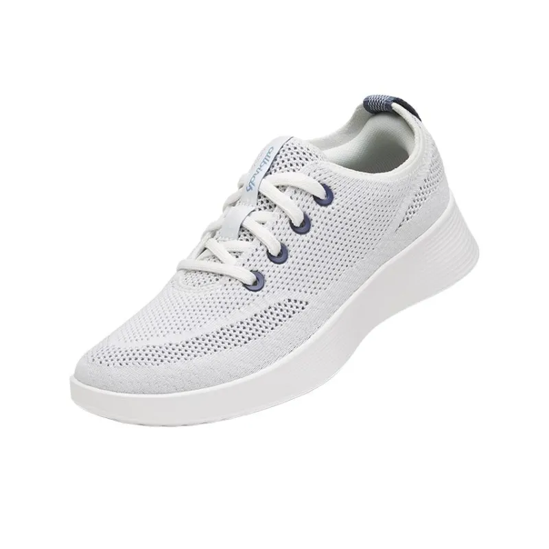 Allbirds Tree Runner Go Low Top Casual Shoes Men's Polar White-1