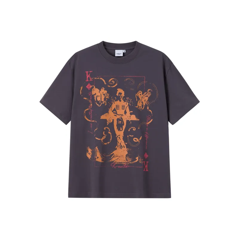 KREATE Short Sleeved T Shirts Unisex-2
