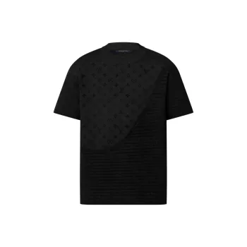 LOUIS VUITTON Graphic Jacquard Short Sleeved Crewneck