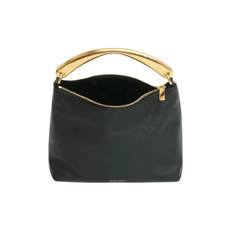 MANSUR GAVRIEL Calfskin Handbag Mini Women's Black-1