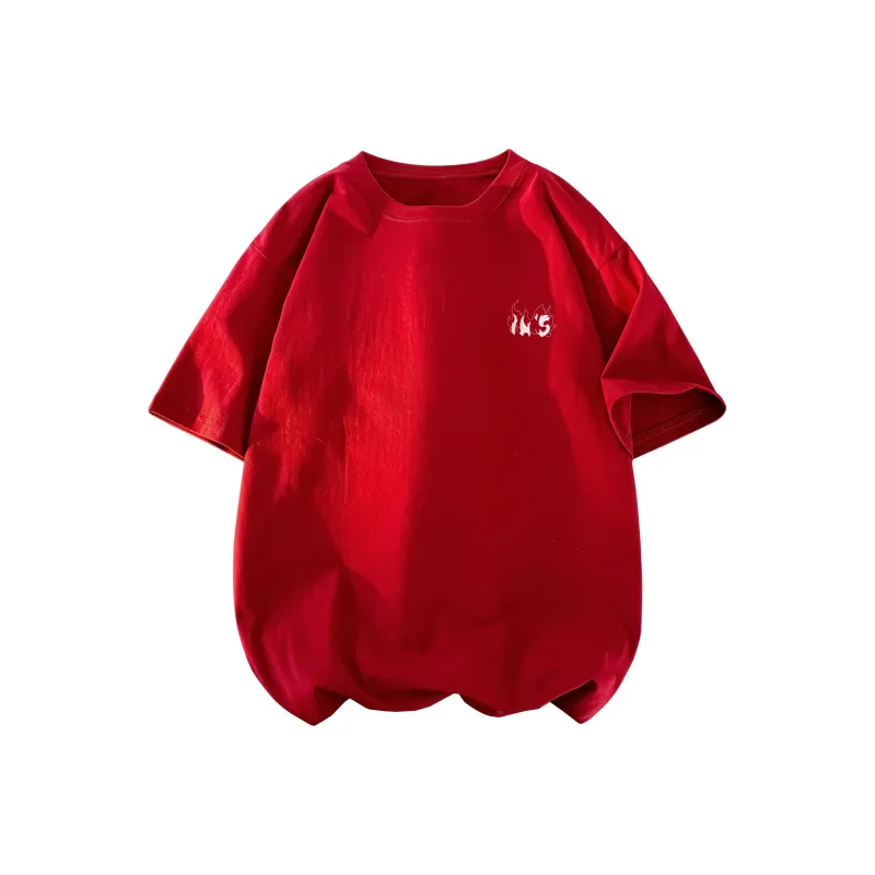 IN'S T Shirt Unisex Multicolor Heather Gray-6