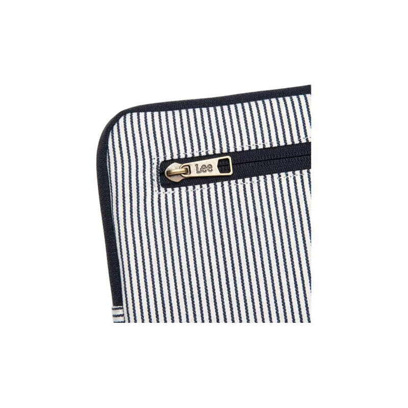 Lee Cotton Laptop Bag Unisex White & Black-2