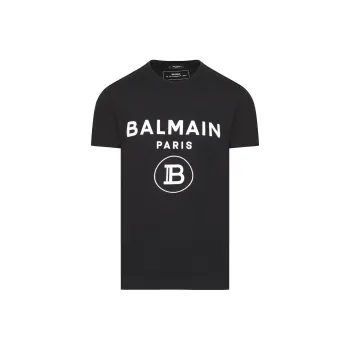 BALMAIN T-Shirts Men Black