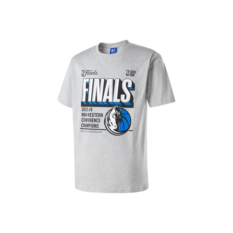 NBA Maverick T Shirts Unisex Gray-0