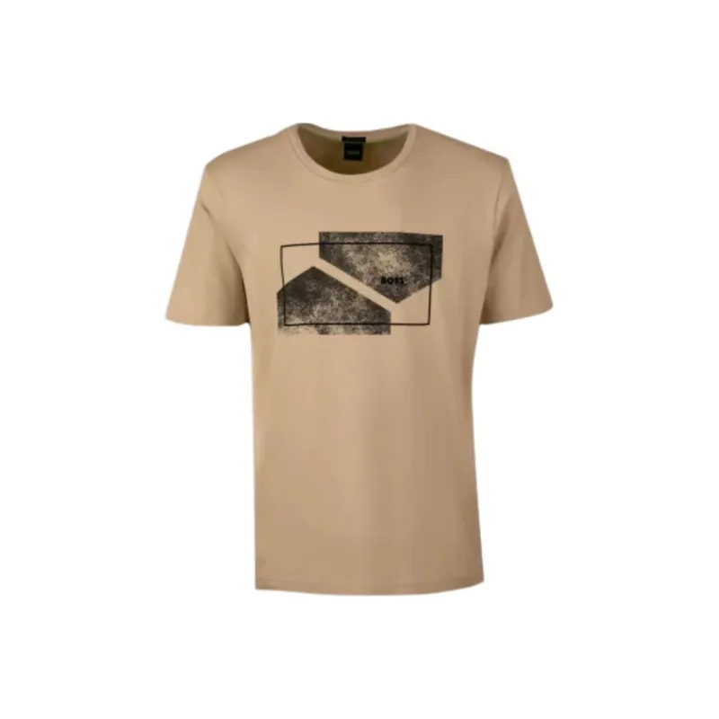 HUGO BOSS T Shirts Men Brown-0