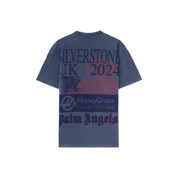 PALM ANGELS X MoneyGram Haas F1 Cotton T shirt