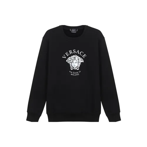 VERSACE Sweatshirts Men Black