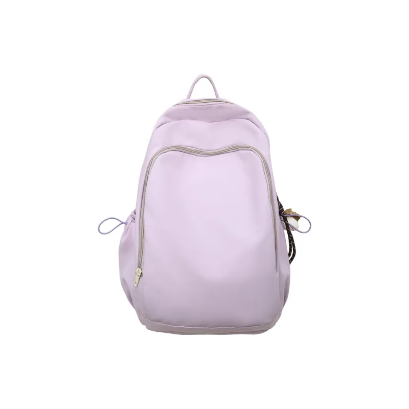 Yalu Nylon Backpack Regular Unisex White/Black/Purple/Green/Blue-9