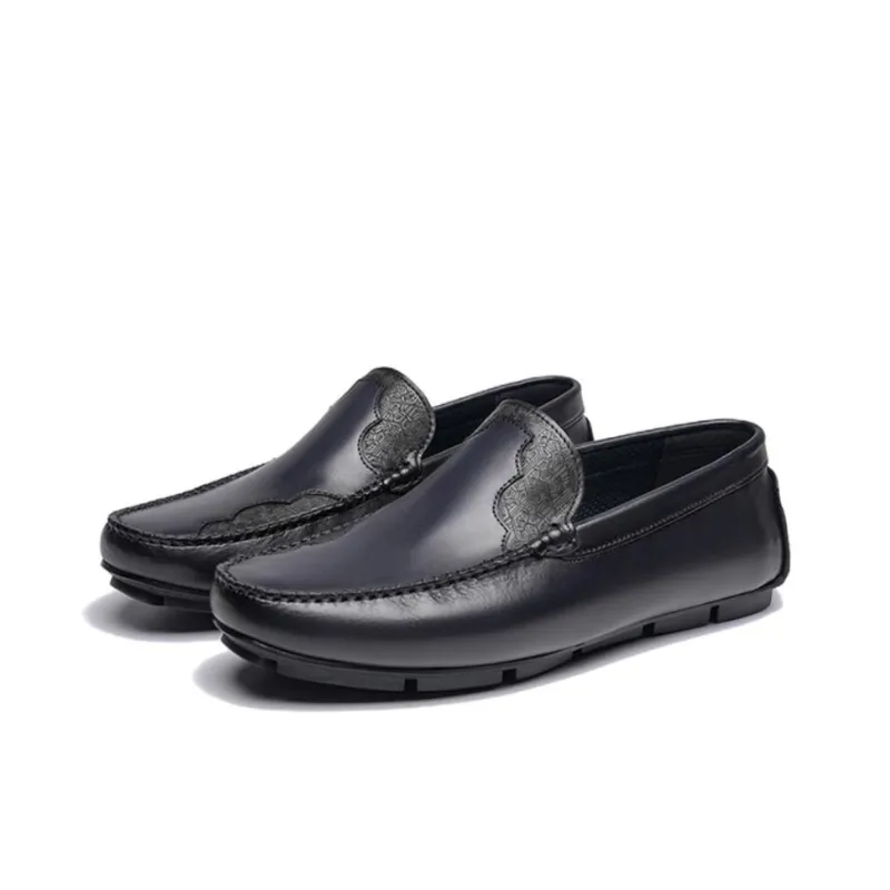 ROBERTA DI CAMERINO Florence Collection Loafers 2cm Men's Black-2