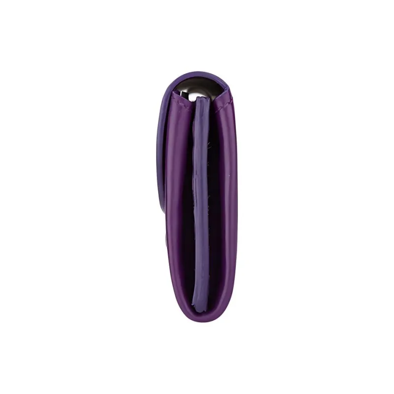 FERRAGAMO Cow Leather Handheld Wallet Women's Purple-2