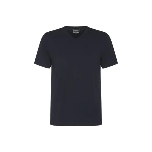 GIORGIO ARMANI Icon V Neck Short Sleeved T Shirt