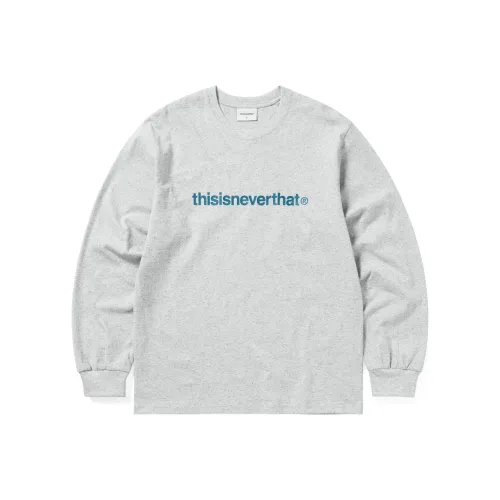 Thisisneverthat SS25 SS25 T Shirt Unisex Gray