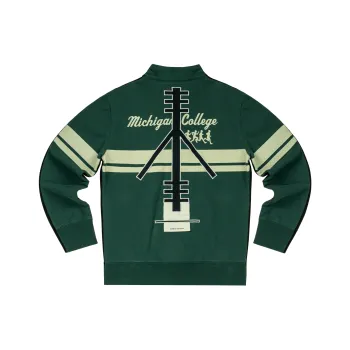 Champion x Craig Green Moderate Stand Collar Loose Fit Regular Sweatshirt Unisex Dark Green