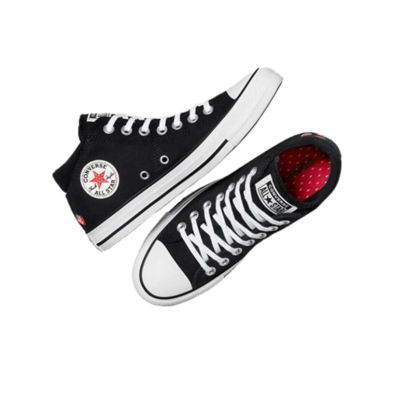 Converse Women's Chuck Taylor All Star Madison Mid 'Embroidered Strawberries' Women's-2