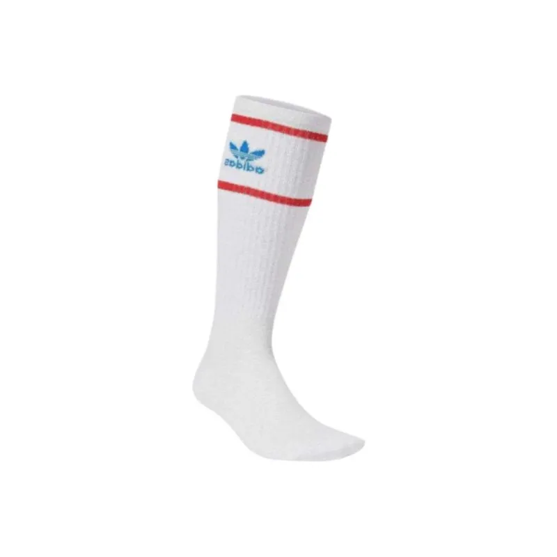 Adidas Originals Soccer Socks Men's 1 Pack White/Red/Air Force Blue-1