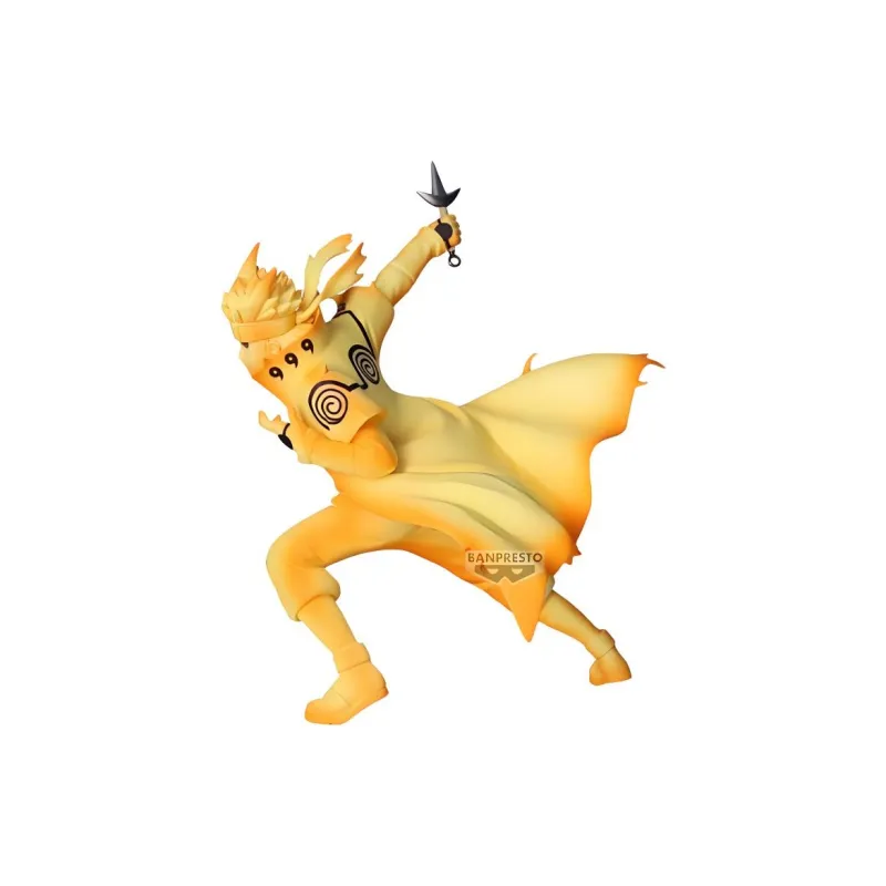 BANPRESTO Naruto Uzumaki VIBRATION STARS Minato Namikaze, Naruto Bonus Gifts 14cm-1