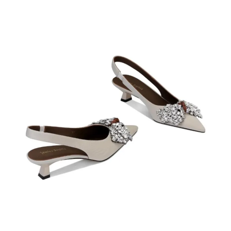 JESSICA SOPHIA Chunky Heel High Heels 3.5cm Women's-1