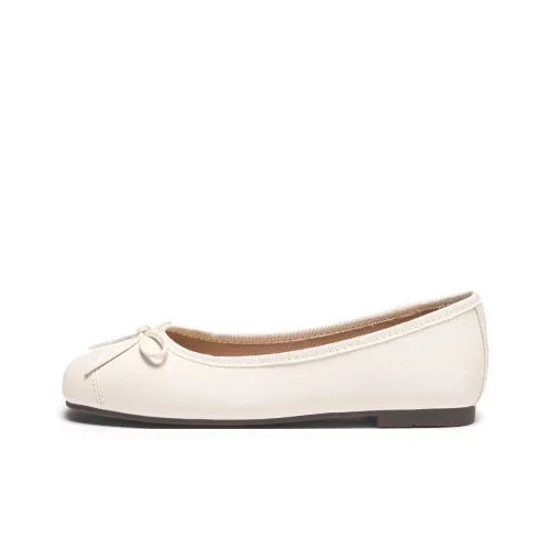 Hotwind French Small Leather Shoes Women's Casual Shoes Flat Women's