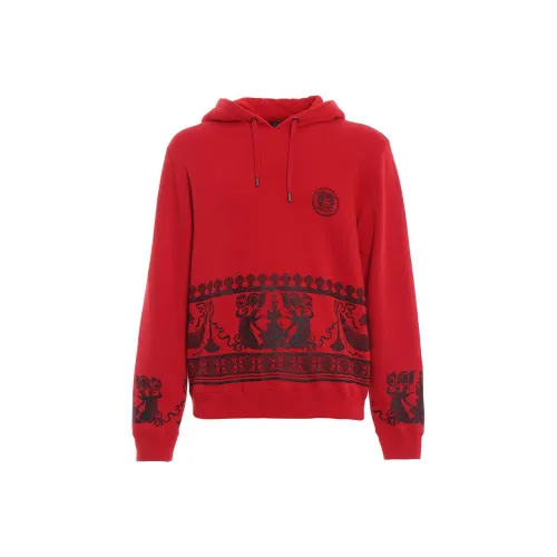 VERSACE Sweatshirts Men Red