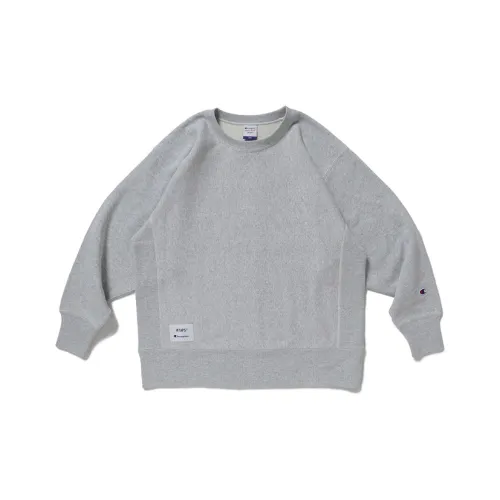 WTAPS X Champion Reverse Weave R Crew Neck Sweatshirt