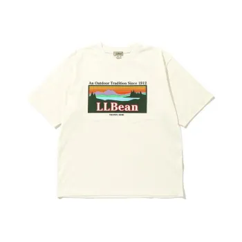 L.L.Bean T-Shirts Men Ecru