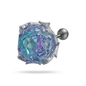 GUDUD Titanium Steel Stud Earrings Unisex-23