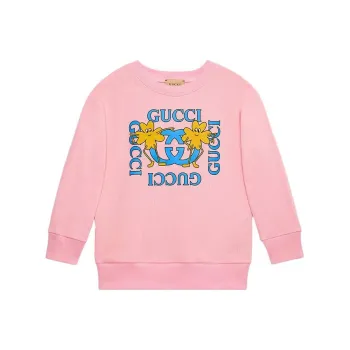 GUCCI Sweatshirts Unisex Pink