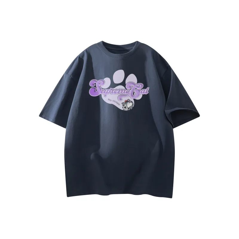 Supremo Cat T Shirts Unisex-8