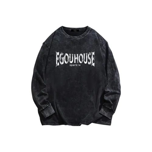 EGOU Long Sleeved T Shirts Unisex