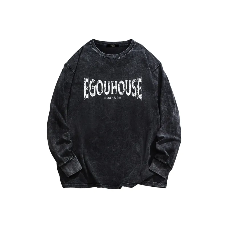 EGOU Long Sleeved T Shirts Unisex-0