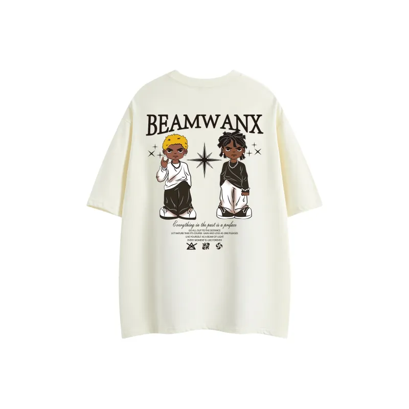 WANX Short Sleeved T Shirts Unisex-14