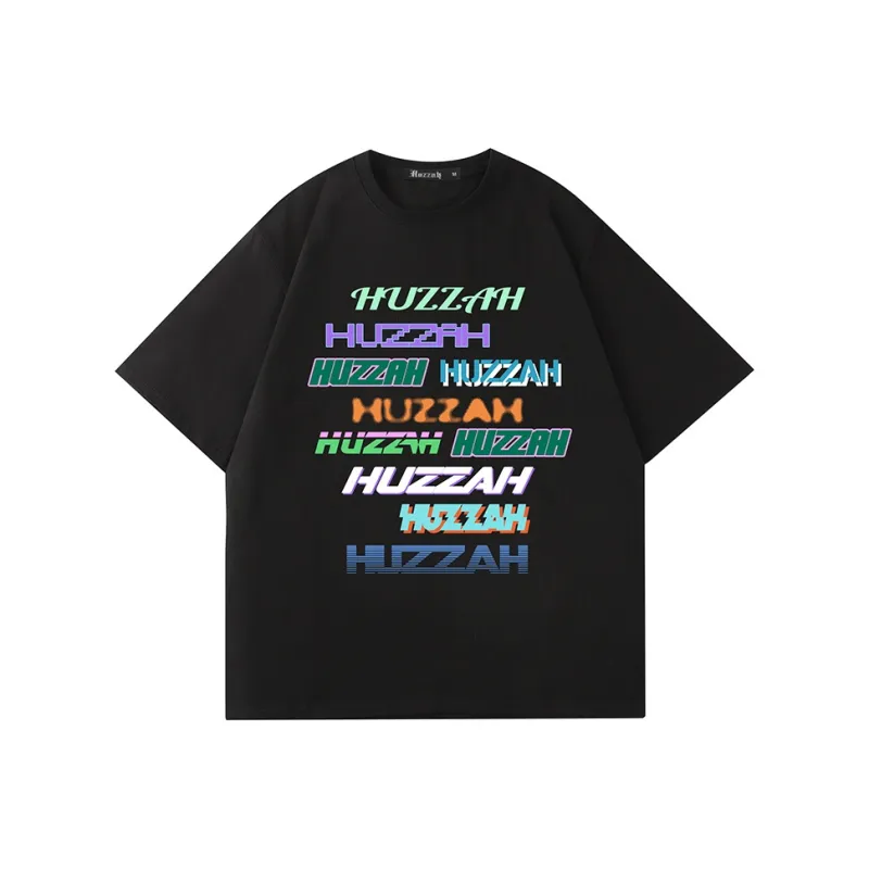 Huzzah Short Sleeved T Shirts Unisex-0