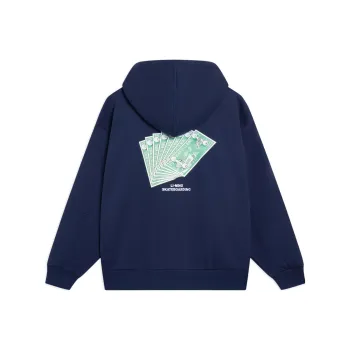 LiNing x Phil Hackett SS23 Sweatshirt Unisex Dark Ship Blue