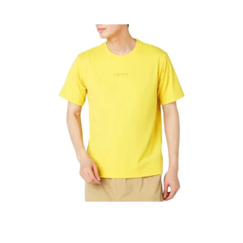 Mizuno T-Shirts Men Yellow