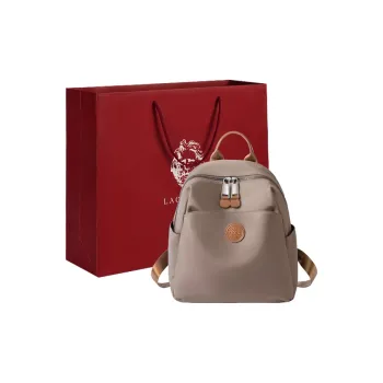 Old Man's Head Oxford Backpacks Backpack Regular Women's Khaki