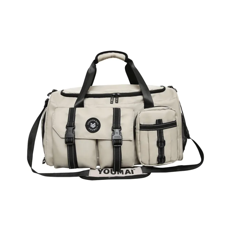 Deli Bear Nylon Travel Bag Unisex Multicolor-6