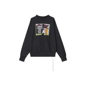 WE11DONE Sweatshirts Unisex Charcoal