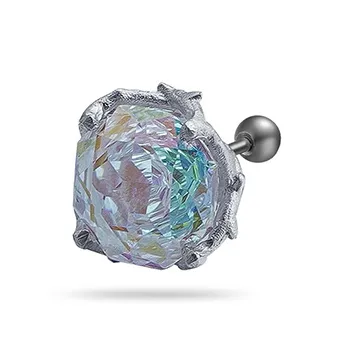 GUDUD Titanium Steel Stud Earrings Unisex-21