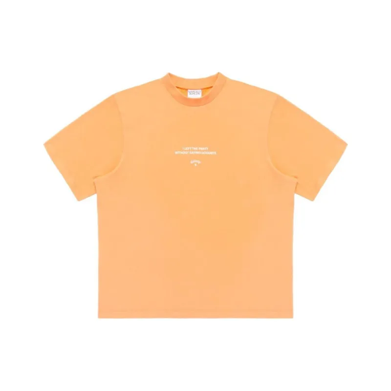 Marcelo Burlon Goodbye Quote T shirt-0