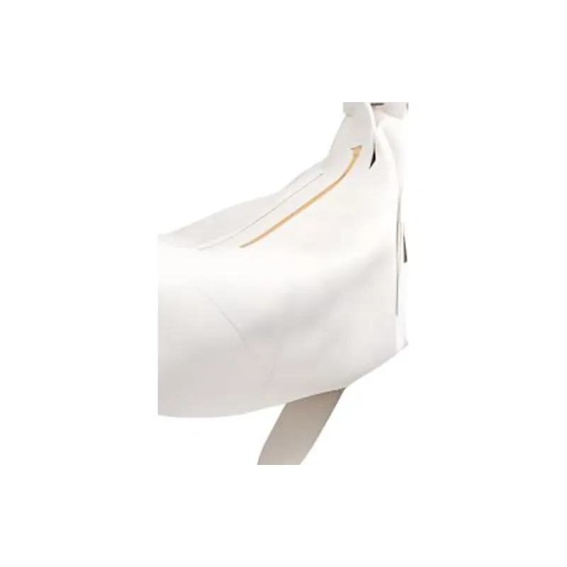 DIOR Cow Leather Handbag, Shoulder Bag Small Size Women's White-2