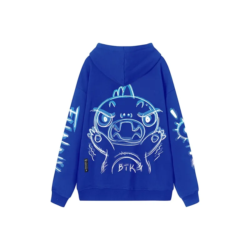 BTK Hooded Loose Fit Sweatshirt Unisex-8