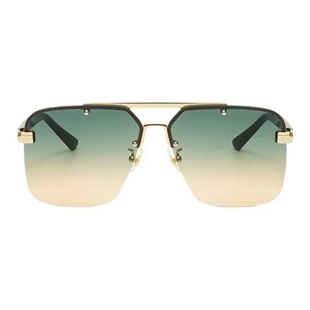 NOME Plastic Metal Square Sunglasses Unisex-4
