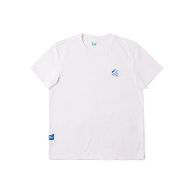 Lee T Shirts Men White-0
