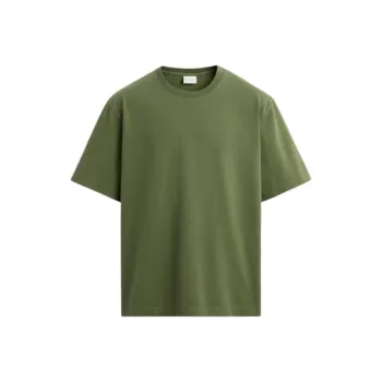 ZARA T-Shirts Men Olive Green