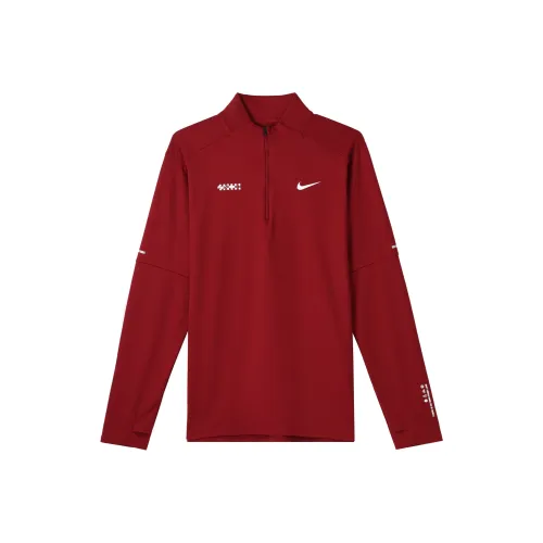 Nike ElementCNY T Shirt Men's Red