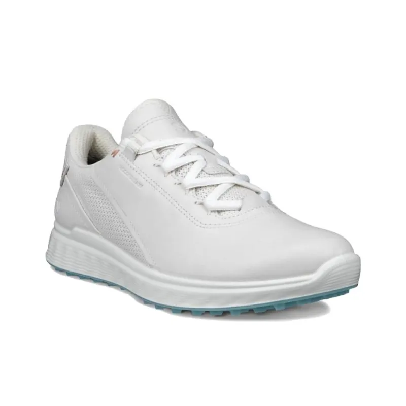 Ecco S Casual Anti Slip Wear Resistant Low Top Golf Shoes Women's White-1
