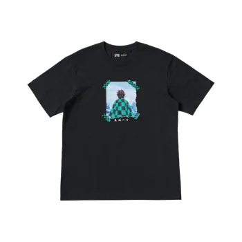 UNIQLO X Spell Fight Co titled Series T Shirt Men's Black