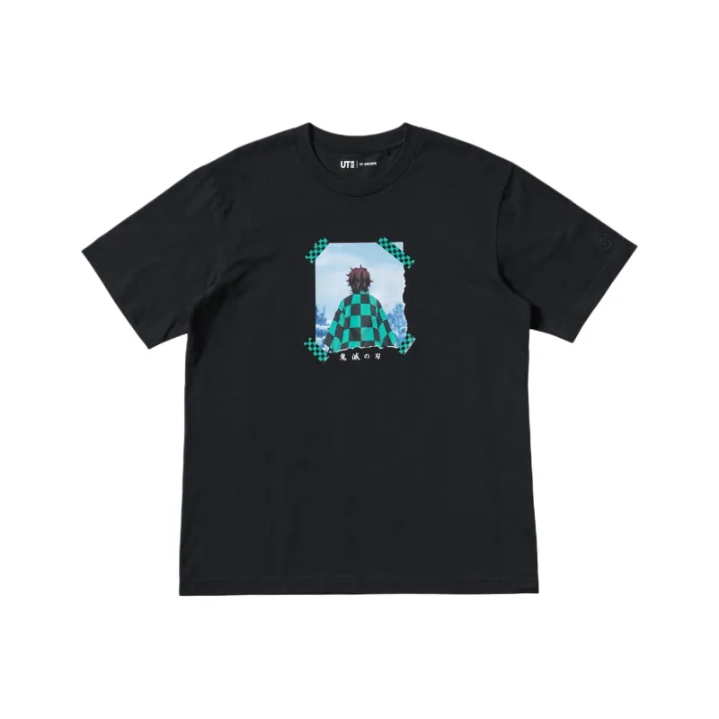 UNIQLO X Spell Fight Co titled Series T Shirt Men's Black-0